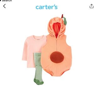 Carter’s Peach Costume 18 months